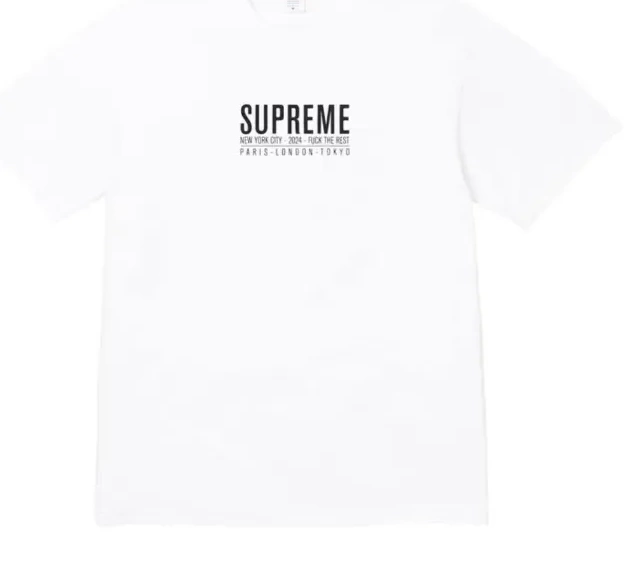 Paris M L S XL TEE Black and White 1017